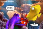  bubbles_the_yellow_tang disney finding_nemo gurgle nemo pixar 
