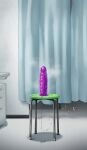  absurdres curtains dildo dildo_reveal fate_(series) highres indoors no_humans pussy_juice pussy_juice_trail sex_toy sirosoil sound_effects spiked_dildo stealth_sex steam stool suction_cup_dildo 
