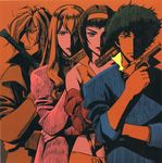  cowboy_bebop faye_valentine gun julia spike_spiegel sword vicious 