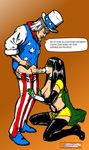  dc featured_image freedom_fighters phantom_lady the_high_king uncle_sam 
