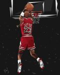  1boy baseball_uniform basketball basketball_jersey basketball_uniform chicago_bulls dark-skinned_male dark_skin jersey male_focus michael_jordan national_basketball_association non-web_source simple_background solo sportswear 