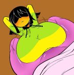 anthro big_breasts blush breast_play breasts clothed clothing crossgender deltarune digital_media_(artwork) duo female genitals hair huge_breasts human interspecies kris_(deltarune) legwear mammal penetration penis purple_body reptile scalie sex simple_background skiddioop susie_(deltarune) thick_thighs thigh_highs titfuck undertale_(series) wide_hips