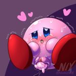 absurd_res anus blush bodily_fluids clitoris cum duo ejaculation embarrassed female generation_1_pokemon genital_fluids genitals heart_symbol hi_res jigglypuff kirby kirby_(series) looking_pleasured macro nintendo nixkirb orgasm pokemon pokemon_(species) pussy sex size_difference spreading sweat unbirthing vaginal vaginal_fluids vore waddling_head