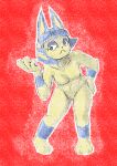 animal_crossing ankha_(animal_crossing) anthro bedroom_eyes bent_over blue_hair breasts casual_nudity domestic_cat dominant dominant_female exposed_breasts eyeliner felid feline felis female female/female genitals hair hairless hairless_cat hand_on_hip hi_res humanoid inviting inviting_to_sex leaning leaning_forward looking_at_viewer looking_down makeup mammal narrowed_eyes nintendo octobland pussy seductive solo sphynx_(cat) stern stern_look yellow_body