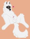 alleycat8706_(artist) animal_genitalia animal_penis anthro anus balls canid canine canine_genitalia canine_penis canis cheek_tuft death_(puss_in_boots) dreamworks facial_markings facial_tuft fluffy fluffy_tail fur fuzzy genitals half-closed_eyes hand_on_penis head_markings head_tuft heart_symbol hi_res holding_penis male mammal markings mask_(marking) masturbation narrowed_eyes neck_tuft nude penis penis_tip puss_in_boots_(dreamworks) red_eyes sheath smile solo spread_legs spreading tail tuft white_body white_fur wolf