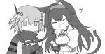  :3 :d animal_ear_fluff animal_ears aozuka185 arknights blaze_(arknights) cape cat_ears cat_girl cat_tail censored censored_gesture chibi choker closed_eyes commentary feather_hair fingerless_gloves gloves greyscale greythroat_(arknights) hair_ornament hairband heart heart_hands heart_hands_duo heart_hands_failure highres jitome long_hair looking_at_viewer middle_finger monochrome open_mouth scarf simple_background smile tail unamused upper_body vietnamese_commentary 