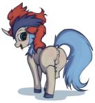  &lt;3 &lt;3_eyes anus bodily_fluids butt dock drooling equid equine female feral genitals hair hasbro hooves horse keldeo keldia legendary_pok&eacute;mon mammal marsminer my_little_pony nintendo pok&eacute;mon pok&eacute;mon_(species) pony pussy rear_view red_hair saliva simple_background solo video_games white_background 