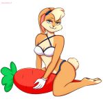  anthro female lagomorph leporid lola_bunny looney_tunes mammal rabbit solo squishheart warner_brothers 