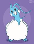  altaria animated beak blue_body dancing eyes_closing feral fluffy happy nintendo pocketpaws pok&eacute;mon pok&eacute;mon_(species) short_playtime soft video_games white_body wiggle wings 