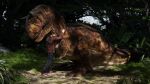  16:9 2021 3d_(artwork) 4k abelisaurid absurd_res ambiguous_gender blender_(software) brown_body brown_scales carnotaurus claws clothing day detailed_background digital_media_(artwork) dinosaur duo embrace eyes_closed feral forest grass hair hand_on_neck hi_res horn hug human ivorylagiacrus jurassic_park jurassic_world jurassic_world:_fallen_kingdom looking_at_another looking_at_partner male mammal multicolored_body multicolored_scales open_mouth orange_body orange_scales outside plant reptile scales scalie sharp_teeth sitting size_difference smile spikes teeth theropod tongue tree universal_studios video_games widescreen 