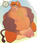  absurd_res balls belly big_balls big_butt big_muscles big_penis bodily_fluids brown_body brown_fur butt chest_tuft felid feline fur genital_fluids genitals growth hawkpelt hi_res huge_balls huge_butt huge_muscles huge_penis humanoid_genitalia hyper hyper_balls hyper_butt hyper_genitalia hyper_muscles hyper_pecs hyper_penis hypnosis kneeling male mammal masturbation mind_control mr.gus_bacon muscle_growth muscular orange_body orange_fur penis precum solo tongue tongue_out tuft two-handed_masturbation 