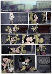  anthro clothed clothed_sex clothing comic disney duo english_text female hi_res leogcady male male/female mickey_mouse minnie_mouse raining romantic sex stealth_sex text 