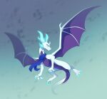  2021 ambiguous_gender claws digital_media_(artwork) dragon feral hi_res horn icelectricspyro membrane_(anatomy) membranous_wings scales scalie smile solo spines western_dragon wings 