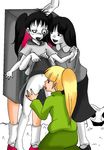  censored cunnilingus monoe monoko multiple_girls oral poniko yume_nikki yuri 