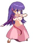  animated animated_gif fate/stay_night fate_(series) gif lowres matou_sakura topless 