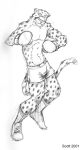  2001 anthro athletic athletic_anthro athletic_male biped bottomwear boxing_gloves bulge cheetah circles_(comic) clothed clothing dipstick_tail facial_markings felid feline footwear front_view fur greyscale handwear head_markings k-9 ken_brassai low_res male mammal markings monochrome navel pecs plantigrade shoes shorts sketch smiles solo spots spotted_body spotted_fur spotted_markings spotted_tail standing tail_markings topless topless_anthro topless_male traditional_media_(artwork) 