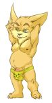  2017 3_toes :3 anthro arm_tuft athletic athletic_anthro athletic_male balls balls_outline barely_visible_balls barely_visible_genitalia barely_visible_penis belly belly_tuft big_ears big_pecs black_nose blep bristol bristol_(bristol) brown_nipples bulge cheek_tuft chest_markings chin_tuft claws closed_smile clothed clothing colored digital_drawing_(artwork) digital_media_(artwork) ear_tuft ears_aside elbow_tufts eyebrows facial_markings facial_tuft fan_character feet fluffy_ears full-length_portrait fur genital_outline genitals green_eyes green_pupils green_speedo half-closed_eyes hands_behind_head head_markings head_tuft humanoid_genitalia humanoid_penis ineffective_clothing league_of_legends leg_tuft looking_forward male male_anthro mammal markings musclegut narrowed_eyes navel nipples partially_clothed partially_clothed_anthro partially_clothed_male pecs penis penis_base penis_outline pink_tongue plantigrade portrait pupils quads riot_games serratus shaded short_anthro short_male simple_background skimpy slightly_chubby_anthro slightly_chubby_male solo standing tan_eyebrows three-quarter_view toes tongue tongue_out topless topless_anthro topless_male tuft video_games white_background white_claws yellow_arms yellow_balls yellow_belly yellow_body yellow_chest yellow_ears yellow_face yellow_feet yellow_fur yellow_inner_ear yellow_legs yellow_markings yellow_toes yordle 