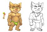  2017 3_toes 4_fingers anthro arm_tuft biceps big_eyes big_muscles big_pecs big_quads briefs briefs_only bristol brown_eyebrows brown_nipples bulge cheek_tuft chest_tuft chin_tuft claws closed_smile clothed clothed_anthro clothed_male clothing colored deltoids digital_drawing_(artwork) digital_media_(artwork) ear_tuft ears_aside elbow_tufts eyebrows eyes_closed facial_tuft fan_character feet fingers fist front_view full-length_portrait green_briefs green_eyes happy head_tuft humanoid_feet humanoid_hands league_of_legends looking_aside male male_anthro mammal model_sheet monk musclegut muscular muscular_anthro muscular_male nipples open_mouth open_smile pecs plantigrade portrait pose riot_games robe serratus shaded short_anthro short_male simple_background skimpy slightly_chubby_anthro slightly_chubby_male smile solo standing star star_symbol toes topless topless_anthro topless_male tuft underwear video_games white_background white_claws yordle 