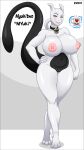  9:16 anthro areola big_breasts breasts conditional_dnp evov1 female genitals hand_on_hip hi_res huge_breasts legendary_pok&eacute;mon mewtwo nintendo nipples nude pok&eacute;mon pok&eacute;mon_(species) pussy solo video_games yuki_(evov1) 