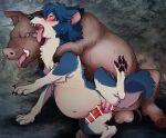 2020 ame_(wolf_children) anal anal_penetration animal_genitalia animal_penis balls blue_body blue_fur bodily_fluids canid canine canine_penis canis censor_bar censored countershading cum cum_inflation duo eyes_closed fangs feral feral_on_feral feral_penetrated feral_penetrating feral_penetrating_feral forced fur genital_fluids genitals hooves ineffective_censorship inflation interspecies knot male male/male male_penetrated male_penetrating male_penetrating_male mammal penetration penile penile_penetration penis penis_in_ass rape soukosouji suid suina sus_(pig) tan_body tan_countershading tongue tongue_out wild_boar wolf 