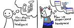  2021 anon anthro atomic_cat atomic_cat_(character) blue_body blue_fur blue_hair clothed clothing comic domestic_cat english_text error error_message felid feline felis fully_clothed fur group hair ice ice_hair kouri loading mammal multiple_personalities nonbinary_(lore) plural text thinking trans_(lore) trans_woman_(lore) white_body white_fur white_hair 