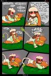  &lt;3 2:3 absurd_res anthro blush bodily_fluids buizel comic dialogue duo english_text female feral hi_res kai_(mr.smile) kissing male male/female mimi_(mr.smile) mr.smile nintendo pok&eacute;mon pok&eacute;mon_(species) smeargle tears text video_games 