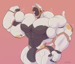  &lt;3 2021 abs absurd_res anthro barazoku biceps big_biceps big_bulge big_muscles bulge clothing collar crocobu cybernetics emanata felid flexing fur hi_res huge_biceps huge_bulge huge_muscles hyper hyper_muscles machine male mammal muscular muscular_anthro muscular_male navel obliques pecs pink_background robot screen simple_background solo spiked_collar spikes standing thick_thighs thong tuft underwear 