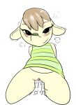  2017 absurd_res animal_crossing anthro anthro_penetrated blush bodily_fluids bottomless clitoris clothed clothing cowgirl_position cum cum_drip cum_in_pussy cum_inside disembodied_penis dress dripping duo elephant elephantid eloise_(animal_crossing) female female_focus female_penetrated first_person_view from_front_position genital_fluids genitals green_clothing green_dress hi_res looking_at_viewer male male/female male_penetrating male_penetrating_female male_pov mammal nintendo on_bottom on_top penetrating_pov penetration penile penile_penetration penis penis_in_pussy proboscidean pussy sex smile solo_focus vaginal vaginal_penetration video_games viewtifulgogo 