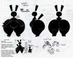  2019 alien ambiguous_gender anon anthro black_hole chart disc_jockey english_text girly goo_(disambiguation) goo_creature height_chart iskawhiskers lagomorph leporid male mammal model_sheet nude overweight rabbit size_difference slightly_chubby solo text thick_thighs toony vanta_black vantablack vantablack_fur void_monster ych_(character) 