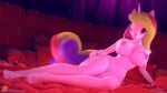  16:9 3d_(artwork) animated anthro areola bed belly big_(disambiguation) bouncing_breasts breasts curvy_figure digital_media_(artwork) eqamrd equid equine feet female friendship_is_magic furniture hair hasbro horn horse jiggle looking_at_viewer lying mammal mature_anthro mature_female my_little_pony navel nipples nude pony princess_cadance_(mlp) short_playtime solo wide_hips widescreen winged_unicorn wings 