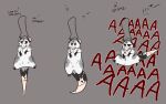  16:10 aaaaaaaaaaa absurd_res comic dumb english_text feral hi_res humor male mammal marsupial phalangeriform possumgod ryder_the_pirate_(possumgod) screaming sketch solo stupid text widescreen 