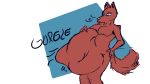 16:9 54321awesome anthro breasts canid canine feet female hi_res mammal same_size toes vore widescreen 