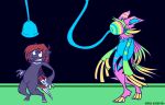  absurd_res after_transformation anthro deltarune fluffybardo hi_res mammal mind_control porcupine rodent solo transformation undertale_(series) video_games werewire 