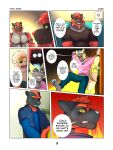  3:4 abs absurd_res age_difference allan_(zourik) anthro anthrofied arcanine barefoot beard blue_eyes brother brothers bryan_(zourik) clothed clothing comic dialogue dylan_(zourik) english_text eyewear facial_hair father father_and_child father_and_son feet glasses green_eyes group hi_res incineroar legendary_pok&eacute;mon leo_(zourik) male michael_(zourik) muscular muscular_male nintendo nipples older_male parent parent_and_child pecs pok&eacute;mon pok&eacute;mon_(species) pok&eacute;morph sibling sigh son speech_bubble teeth text torracat video_games zeraora zourik 