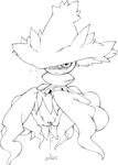  mismagius monochrome nezumi nezunezu personification pokemon pussy pussy_juice uncensored 