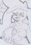 2021 anthro anthrofied bedroom_eyes big_breasts blush bodily_fluids breast_play breasts cum cum_on_breasts cum_on_tongue cumshot duo ejaculation erection female floppy_ears genital_fluids genitals graphite_(artwork) huge_breasts humanoid_genitalia humanoid_penis legendary_pok&eacute;mon looking_at_genitalia looking_at_penis looking_pleasured lunaris_parukia male male/female narrowed_eyes nintendo nipples nude open_mouth open_smile penis penis_between_breasts pok&eacute;mon pok&eacute;mon_(species) pok&eacute;morph pressing_breasts_together seductive sex shaymee_(lunaris_parukia) shaymin sky_forme_shaymin smile titfuck tongue tongue_out traditional_media_(artwork) video_games 