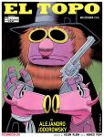  2021 4_fingers anthro beard big_nose black_clothing border bruce_mccorkindale clothed clothing crossover dress el_topo eyewear facial_hair female female/female fingers gun hair handgun hat headgear headwear hi_res horn humanoid italian_text mahna_mahna male monster movie_poster muppet muppets parody pink_body pink_nose purple_body ranged_weapon red_beard red_hair revolver scarf signature spanish_text sunglasses taped_hands text the_muppet_show the_snowths weapon white_border 