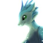  1:1 4_ears anthro avali avali_(original) blue_body blue_feathers countershading feathered_crest feathers female green_body green_eyes head_crest luvashi mortz multi_ear 