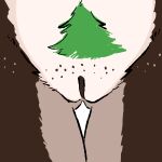  1:1 anthro capreoline cervid christmas colored deltarune dess_holiday dyed_pubes female genitals holidays low_res mammal pubes pussy reindeer solo the_weaver undertale_(series) video_games 