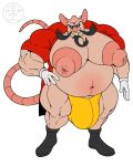  4:5 big_bulge breasts bulge hi_res huge_bulge huge_pecs hyper hyper_nipples male mammal murid murine nipples overweight pregnant pregnant_male rat rodent scientist zevtibull 