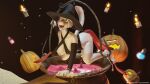  16:9 3d_(artwork) 4k absurd_res anal anthro breast_lick breast_play breasts cauldron cunnilingus deep_tongue digital_media_(artwork) domestic_cat felid feline felis female feral food foot_fetish foot_lick foot_play fruit genitals group group_masturbation halloween halloween_2021 halloween_costume halloween_decoration halloween_pumpkin hi_res holidays licking long_tongue male male/female mammal masturbation oral pantherine penis penis_tongue plant potion pumpkin pumpkin_head rimming sex silvertale spooky_(disambiguation) tiger tongue tongue_out tonguejob unusual_anatomy unusual_genitalia_placement unusual_penis_placement vaginal widescreen 