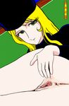  999 blonde_hair express galaxy ginga_tetsudou_999 green_eyes maetel pussy uncensored 