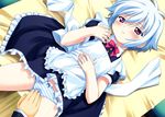  blush jinno_nagi maid makai_tenshi_djibril makai_tenshi_djibril_3 makai_tenshi_jibril makai_tenshi_jibril_3 purple_eyes 