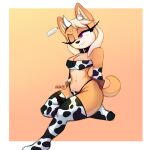  1:1 animal_bikini animal_humanoid animal_print anthro bikini canid canid_humanoid canine canine_humanoid canis clothing collar cow_bikini cow_print currency_symbol dog_humanoid dollar_sign domestic_dog dxxk ear_piercing ear_ring ear_tag female hi_res humanoid inku inkutheshibainu mammal mammal_humanoid number numbered_ear_tag numbered_tag pattern_clothing pattern_swimwear piercing price price_tag shiba_inu solo spitz swimwear symbol 