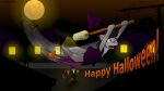  16:9 anthro broom cleaning_tool domestic_cat felid feline felis group halloween hazel_silvia hi_res holidays jknewlife mammal moon night pantherine tiger widescreen 