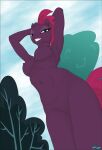  anthro breasts fab3716 female friendship_is_magic genitals hasbro hi_res my_little_pony my_little_pony:_the_movie_(2017) nude pussy solo tempest_shadow_(mlp) 