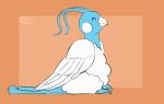  altaria animated beak feathers fluffy happy nintendo pocketpaws pok&eacute;mon pok&eacute;mon_(species) short_playtime stomping strutting video_games walking whistling wings 