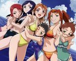  bikini kikukawa_yukino kuga_natsuki mai_hime minagi_mikoto sugiura_midori swimsuits tokiha_mai wallpaper yuuki_nao 