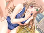  bb breasts brown_hair censored doll doll_joints himitsu_no_houkago_2 ichinose_ai large_breasts photoshop rozen_maiden suiseiseki swimsuit 