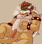  1boy bowser furry king koopa male_focus mario_(series) nintendo solo super_mario_bros. yaoi 